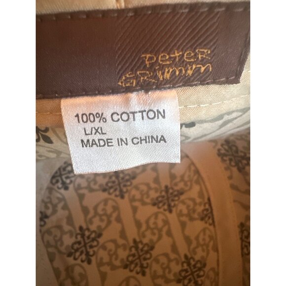 Peter Grimm L/XL Plaid Fedora Hat With Decorative Band Urban Street - Picture 5 of 5